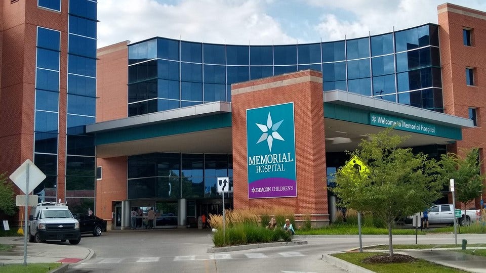 Memorial Hospital of South Bend (photo courtesy: Wes Mills)