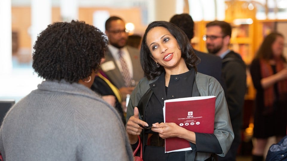 Una Osili is Chair in Philanthropy at the Lilly Family School of Philanthropy at IUPUI