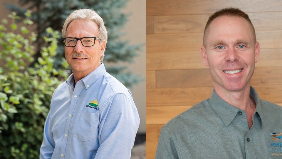 (L) Kevin Still, (R) Scott Logue will lead Co-Alliance Cooperative