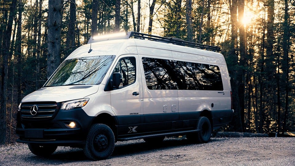 Airstream Inc. rolls out Interstate 24 X touring model. (photo courtesy: Airstream Inc.)