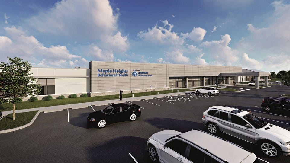 Artist rendering of Maple Heights Behavioral Health hospital in Fort Wayne. (WPTA-TV)