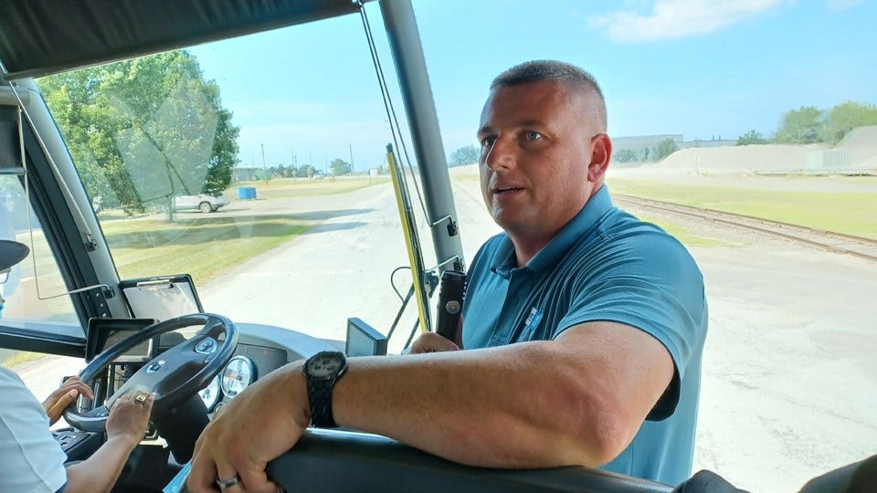 (August 2021) Ryan McCoy is port director of the Ports of Indiana-Burns Harbor facility (IIB Photo)