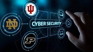 Cybersecurity IU Purdue ND Graphic