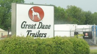 Great Dane Trailers Sign WTHI