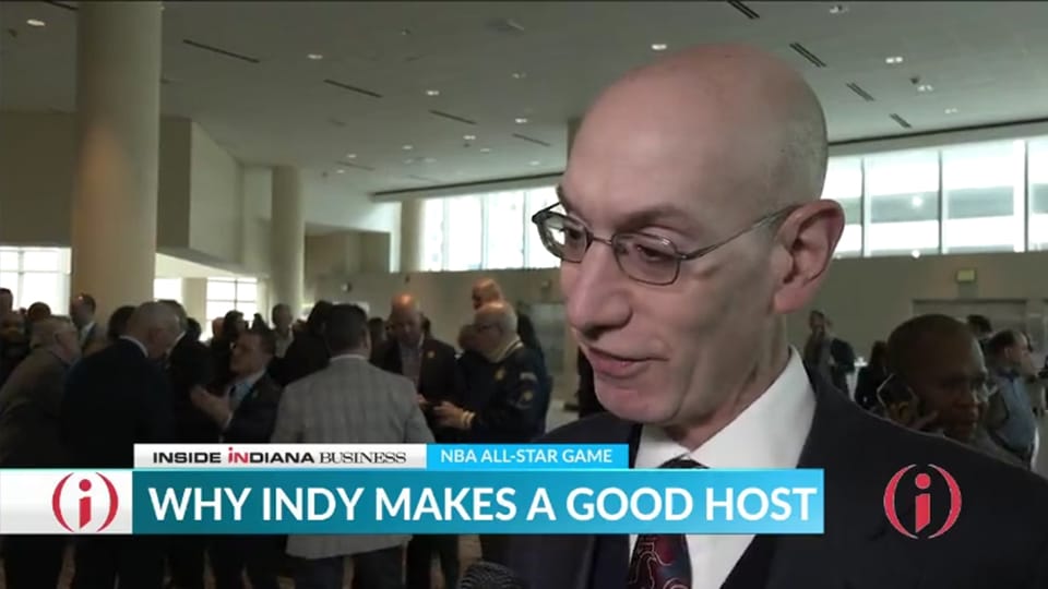 NBA commissioner talks Indy as All-Star host city
