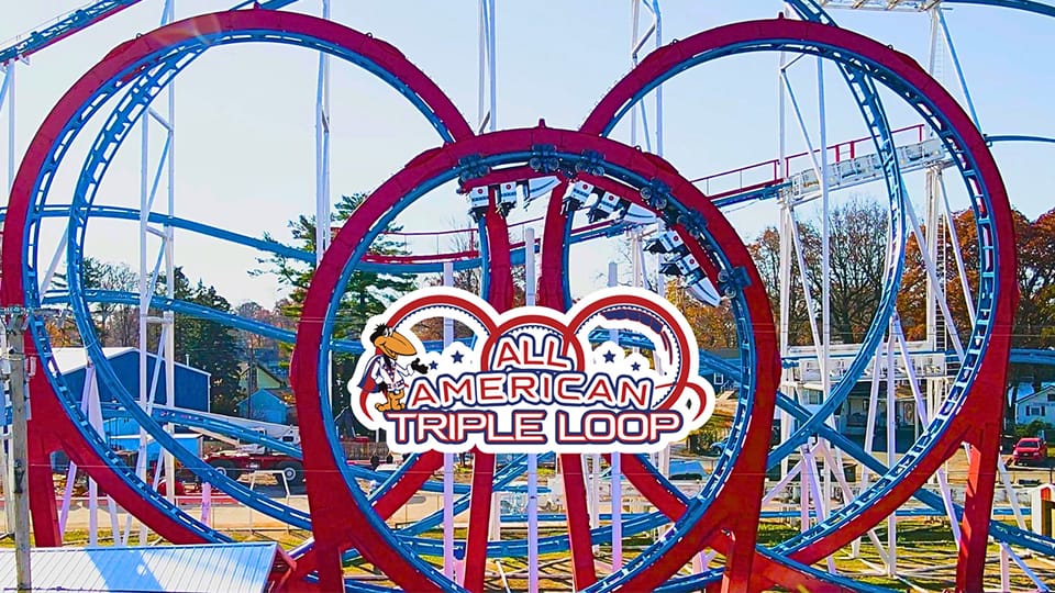Indiana Beach prepares for new season with new triple-loop coaster