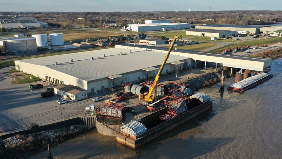 Indiana Ports Unveil Major Cargo Operation to Boost Southern Indiana Economy