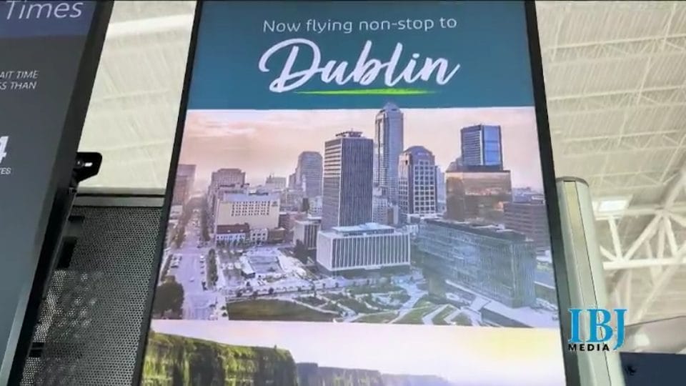 Indianapolis lands nonstop flight to Dublin, Ireland