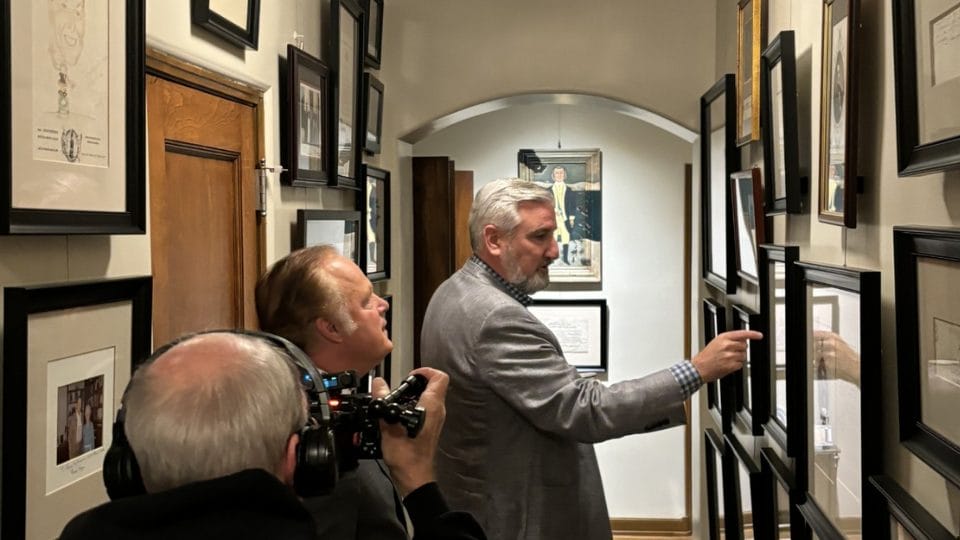 An inside look at Gov. Eric Holcomb’s collections