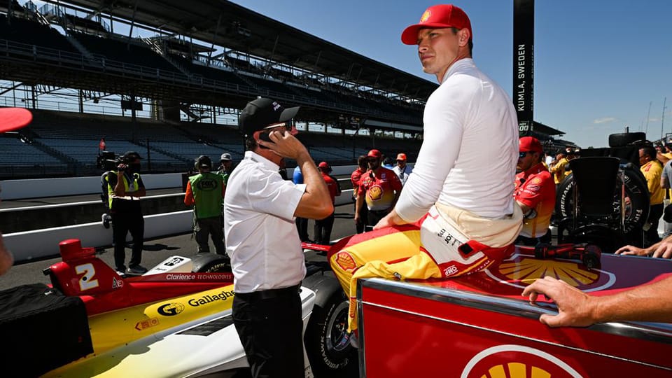 IndyCar moves 2 Team Penske drivers to back row after violations