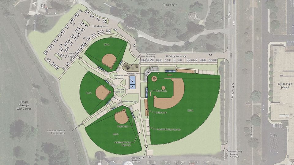 Tipton asks for community dollars to restore baseball diamonds ...