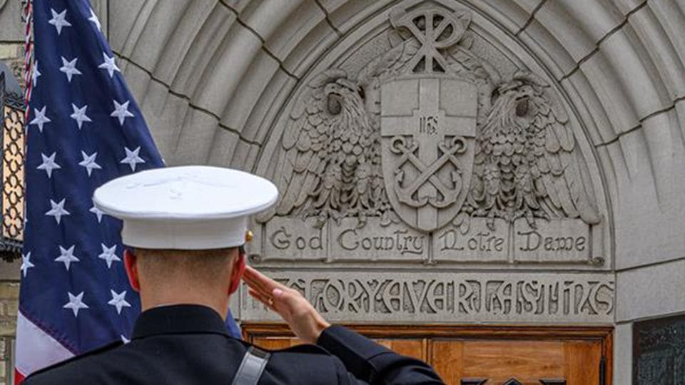Notre Dame launches Angrick Military Scholars Program with $15M gift