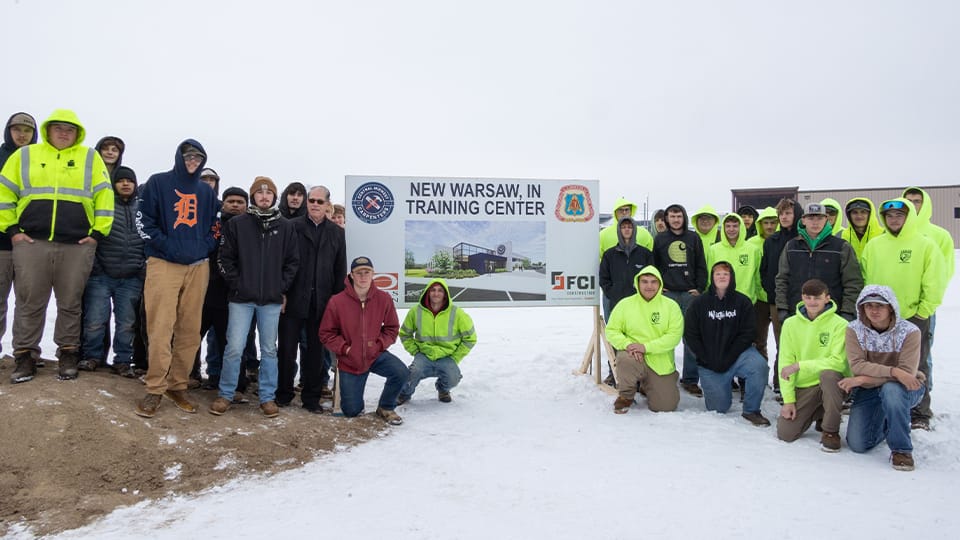 Carpenters union breaks ground on Warsaw training center