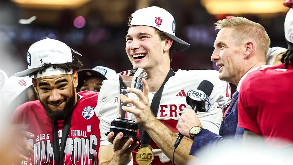 Fernando Mendoza Becomes First IU Player To Win Heisman Trophy Inside Fernando Mendoza Big Ten