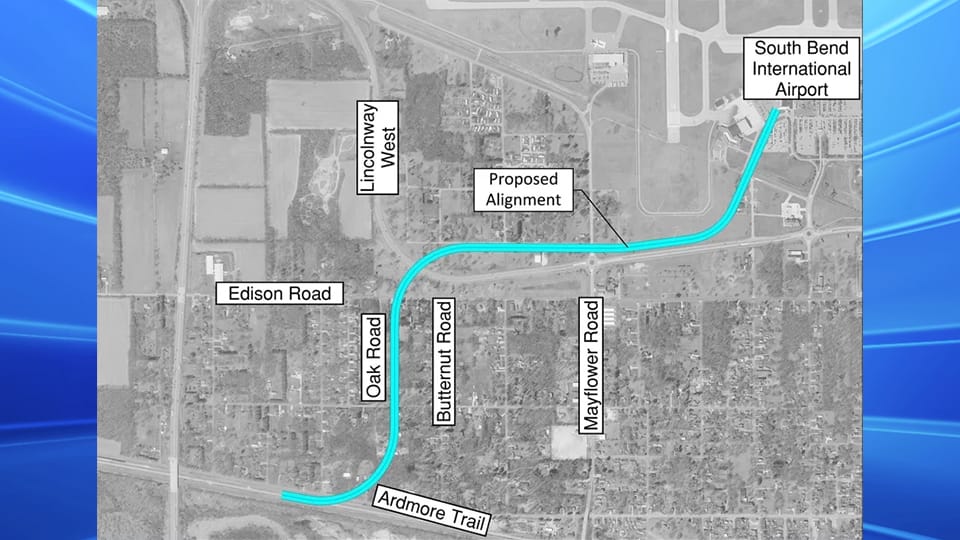 South Shore Line securing funding for South Bend Airport realignment ...