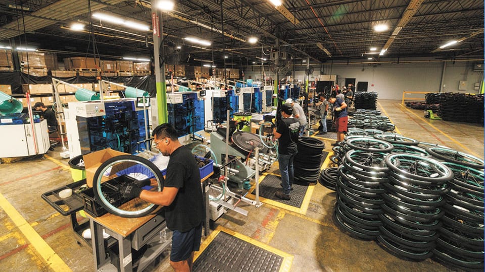 Indiana bicycle manufacturer’s push puts it at odds with much of industry