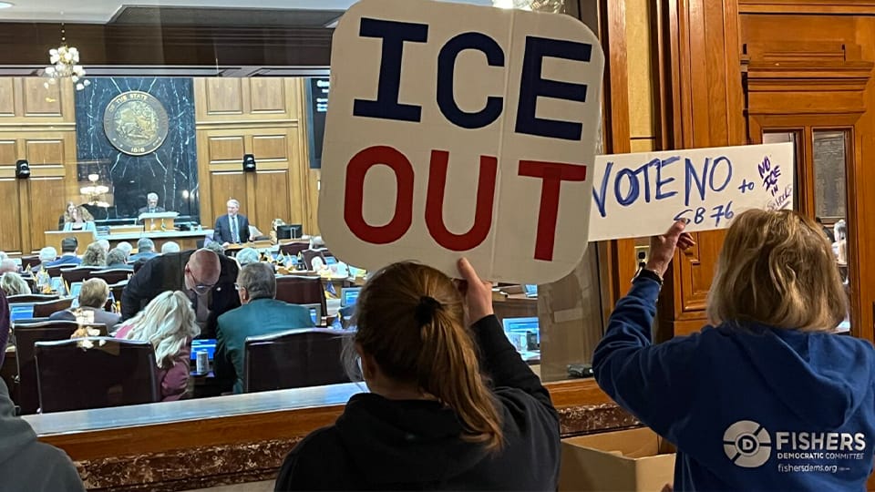 Immigration crackdown bill clears Indiana House with only Republican support