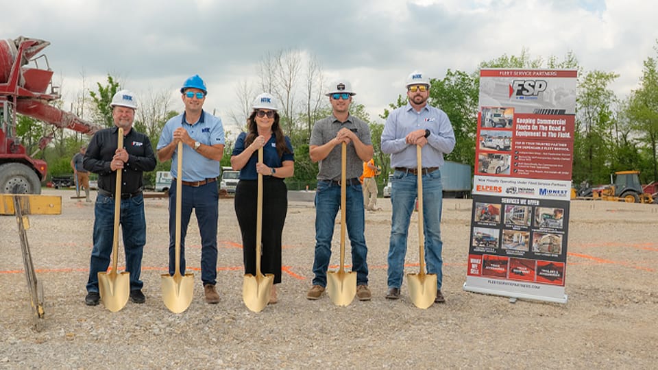 Fleet Service Partners begins work on new Evansville facility
