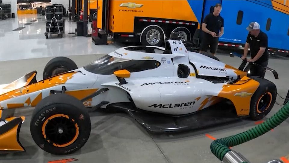 Arrow McLaren mechanics shift into higher gear with fitness routine
