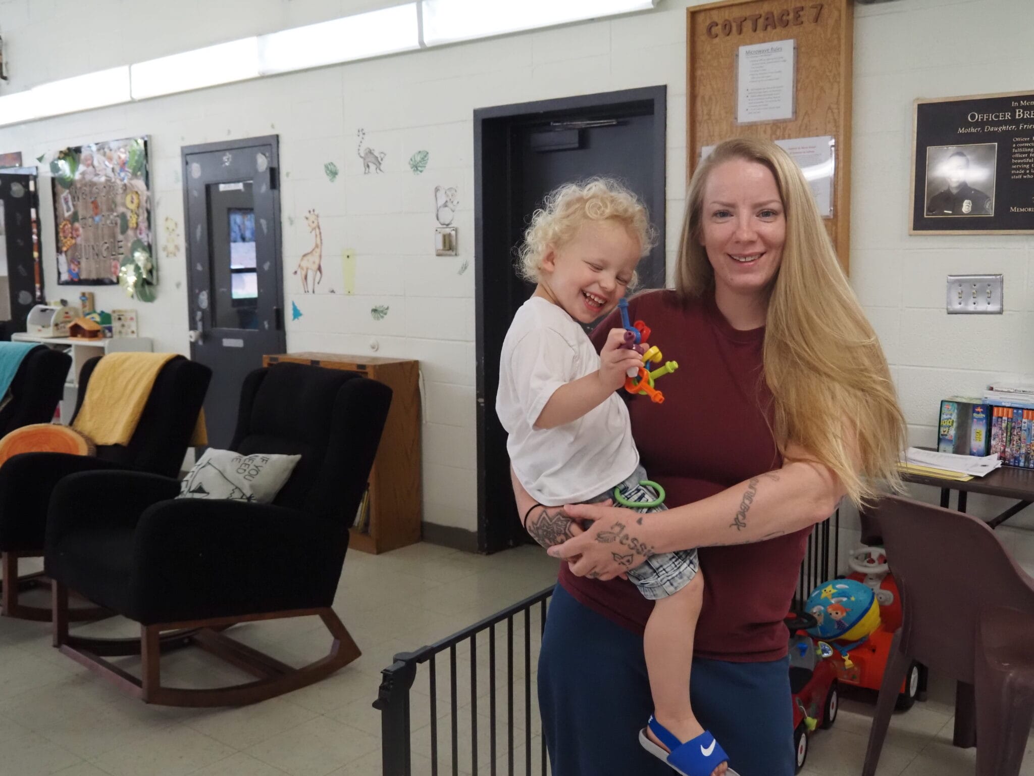 Toddler, mom living at Indiana Women’s Prison prepare for life on the outside