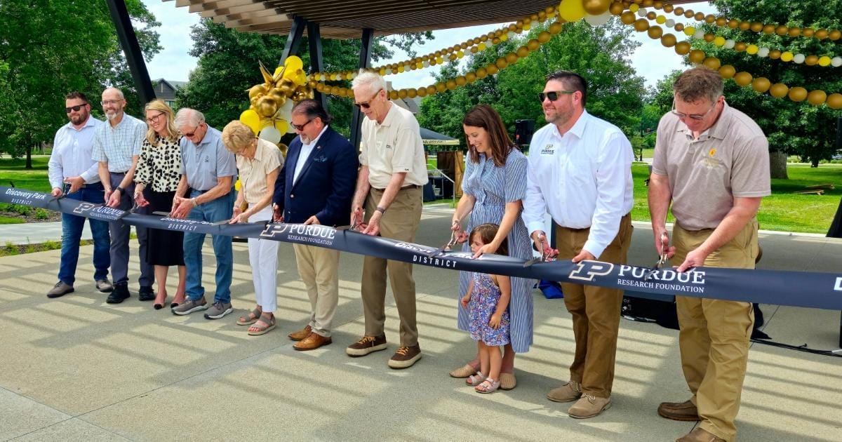 Purdue Research Foundation opens upgraded Squirrel Park