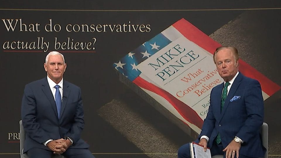 Mike Pence discusses President Trump, Indiana economy