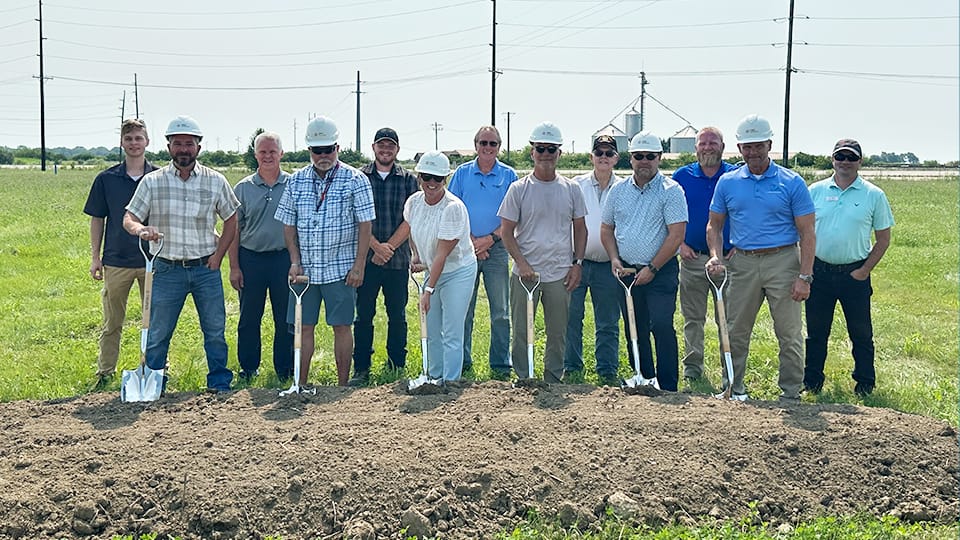 Work begins on potable water service project at Cass County Agribusiness Park
