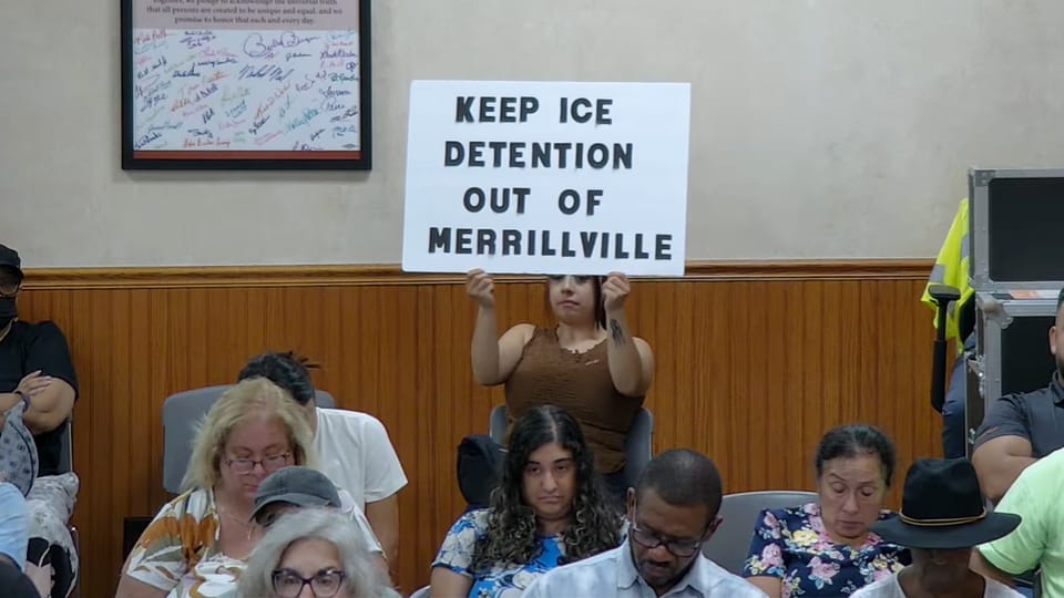 Merrillville leaders table resolution to retract stance against ICE