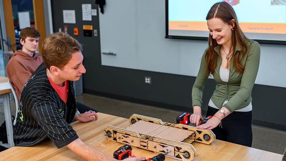 Rose-Hulman’s Design Clinic aims to give students real-world experience, create talent pipeline